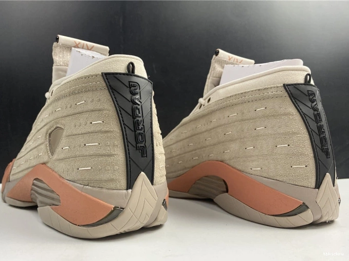 Cheap TBK AIR Terra Jordan Low Clot Blush Retro 14 DC9857-200 0727